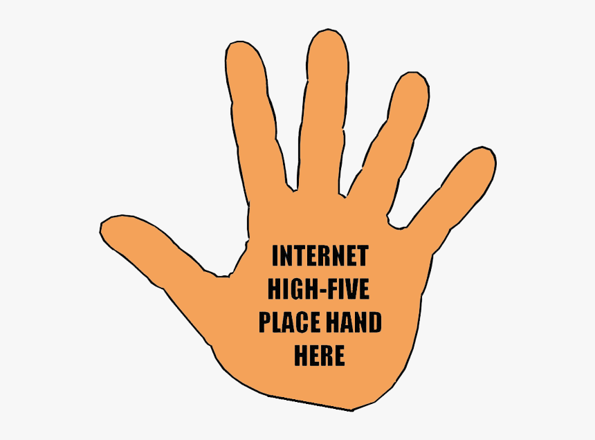 High Five - Virtual High Five Meme, HD Png Download, Free Download
