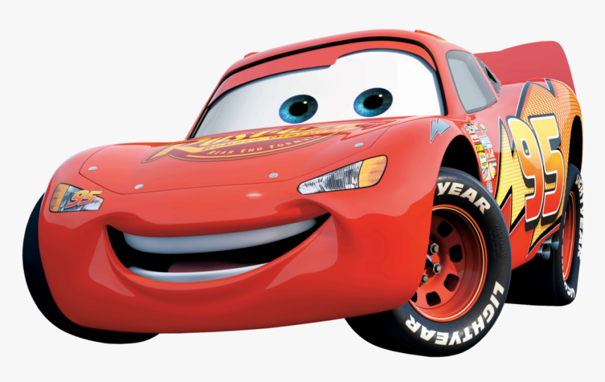 Lightning Mcqueen Side View Santa Clipart - Lightning Mcqueen Cars Png, Transparent Png, Free Download