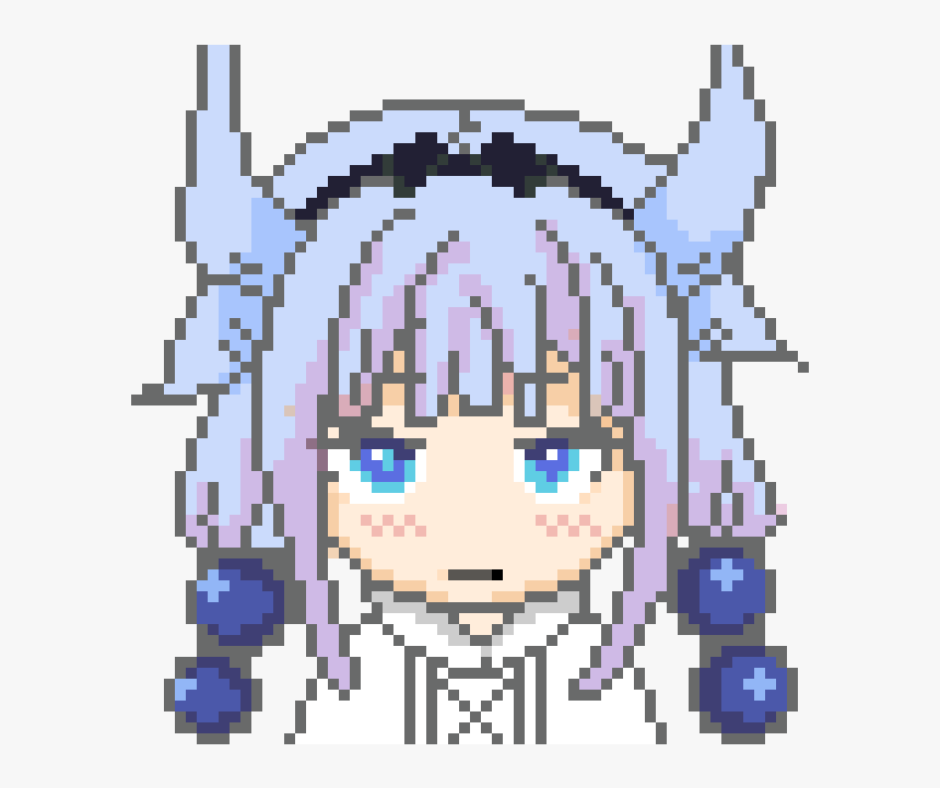 Sblanks On Twitter - Miss Kobayashi's Dragon Maid Pixel Art, HD Png Download, Free Download