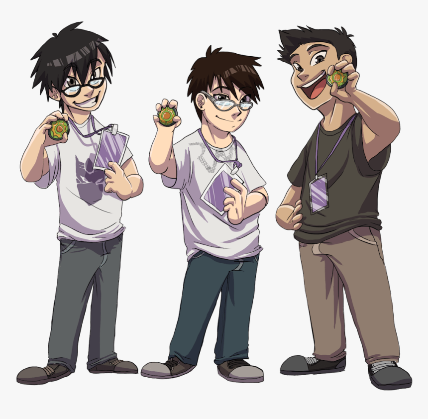 The Beyblade Boys - Cartoon, HD Png Download, Free Download