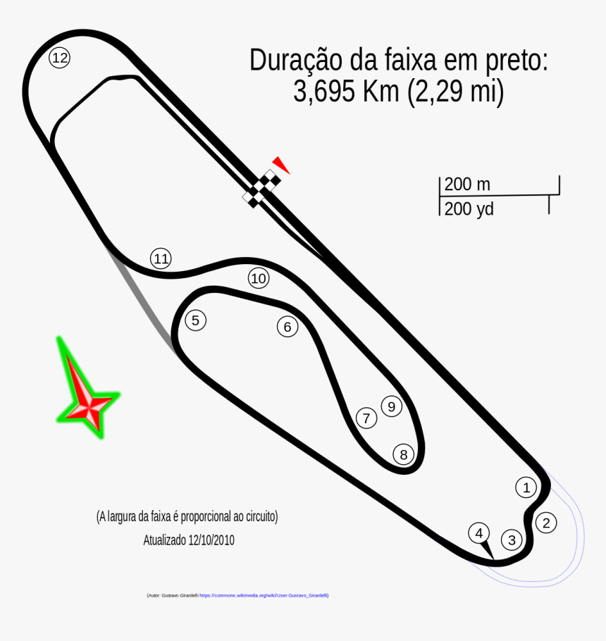 Traçado Autodromo De Curitiba, HD Png Download, Free Download