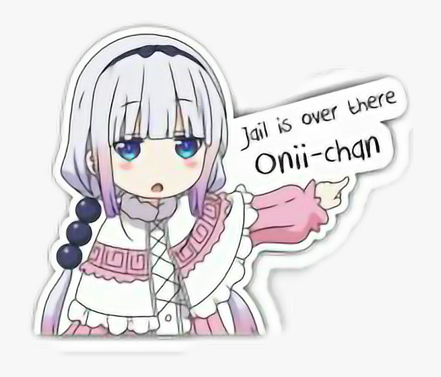 #kanna - Kanna Jail Is Over There Onii Chan, HD Png Download, Free Download