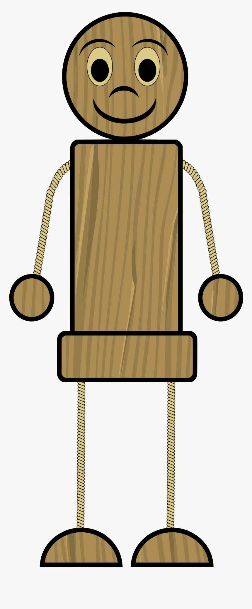 Muñeco De Madera - Muñeco De Madera Png, Transparent Png, Free Download