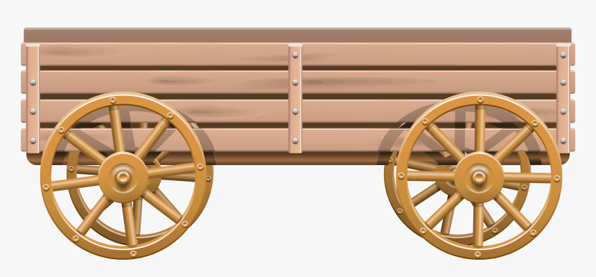 Wooden Cart Png Clip Art - Cart Clipart Png, Transparent Png, Free Download