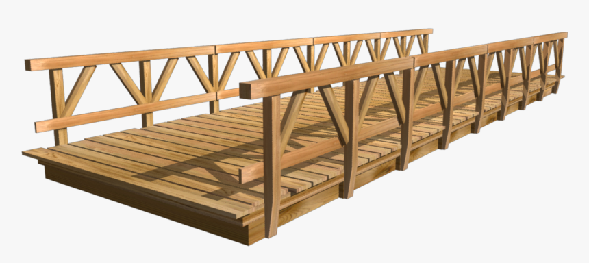 Wooden Bridge Download Transparent Png Image - Transparent Background Bridge Clipart, Png Download, Free Download