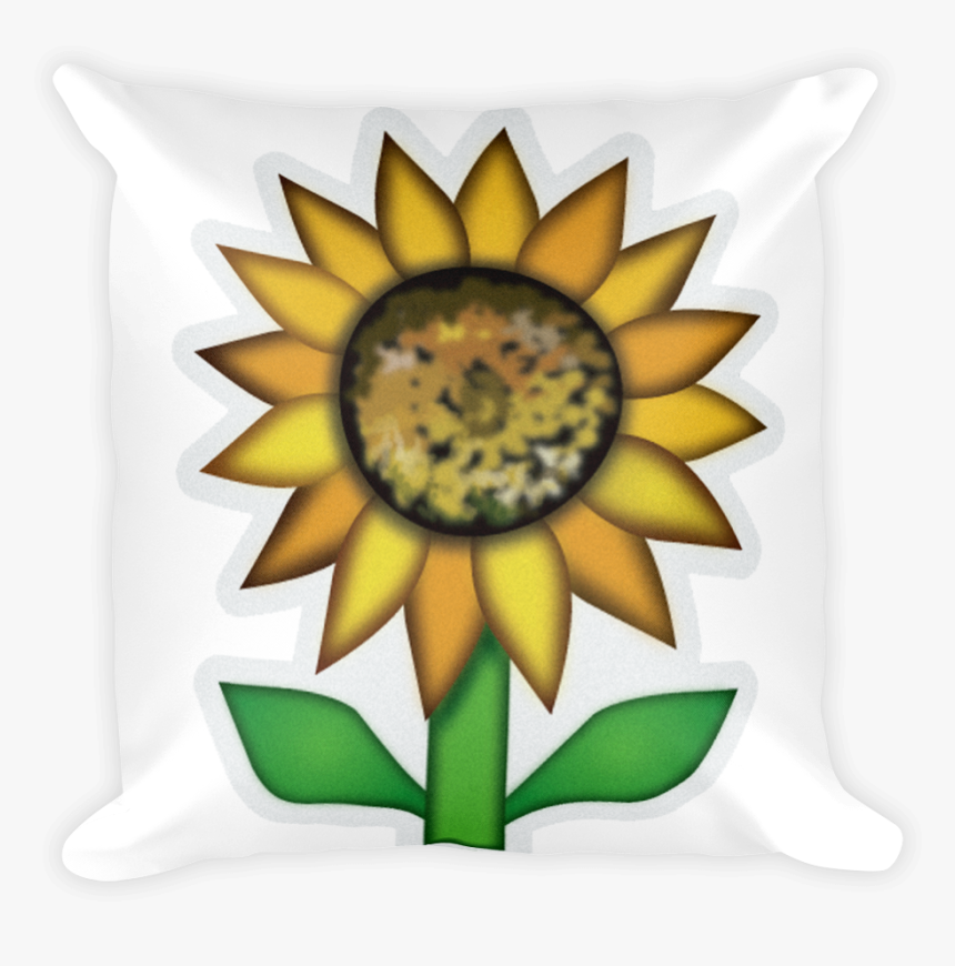 Transparent Sunflower Emoji Png - Transparent Background Sunflower Emoji, Png Download, Free Download