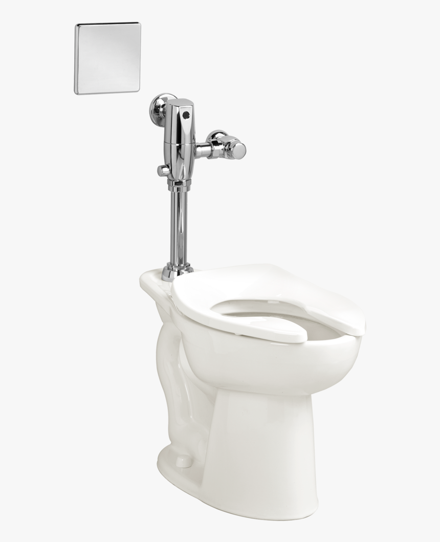 6 Gpf Everclean Toilet With Selectronic Exposed Ac - Toilet Bowl With Flush, HD Png Download, Free Download