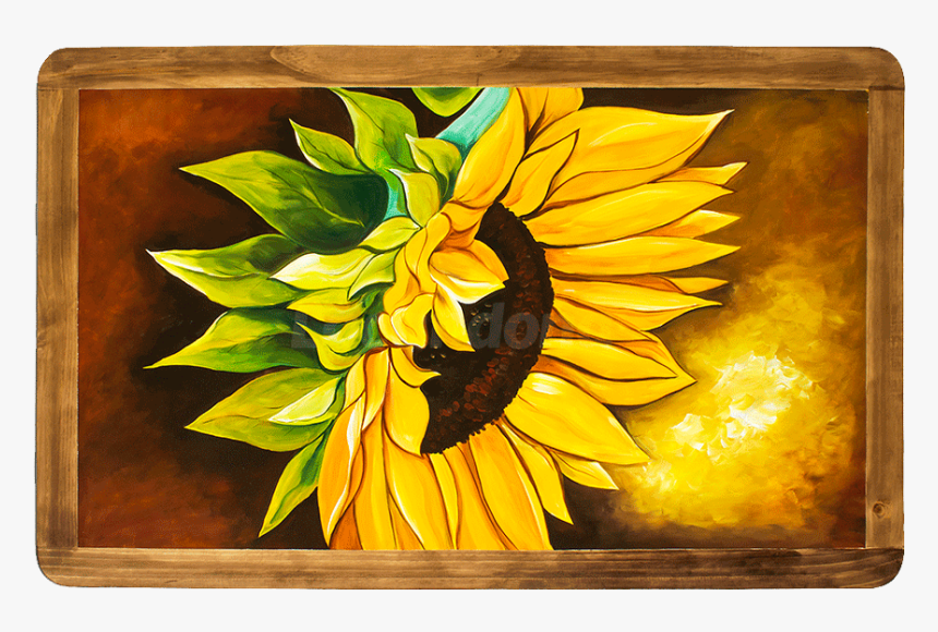 Girasol Dining Table - Girasoles Para Tallar En Vidrio, HD Png Download, Free Download