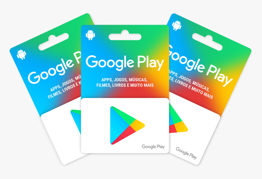 Gift Card Google Play 10, HD Png Download - kindpng
