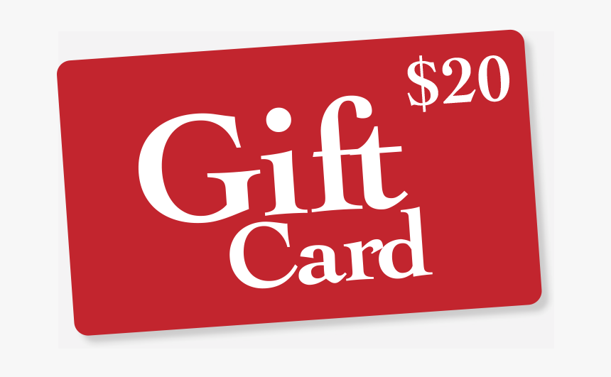 Gift Cards - $20 Gift Card Png, Transparent Png, Free Download