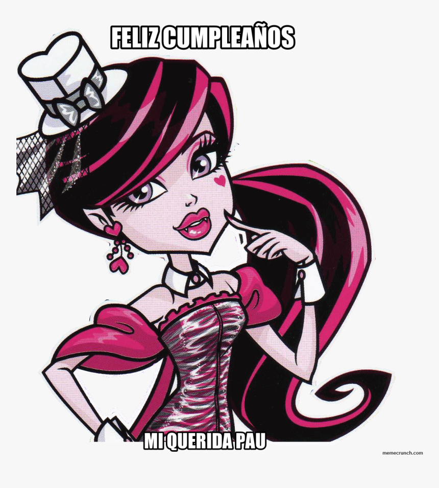 Feliz Cumpleaños - Monster High Draculaura Dance, HD Png Download, Free Download