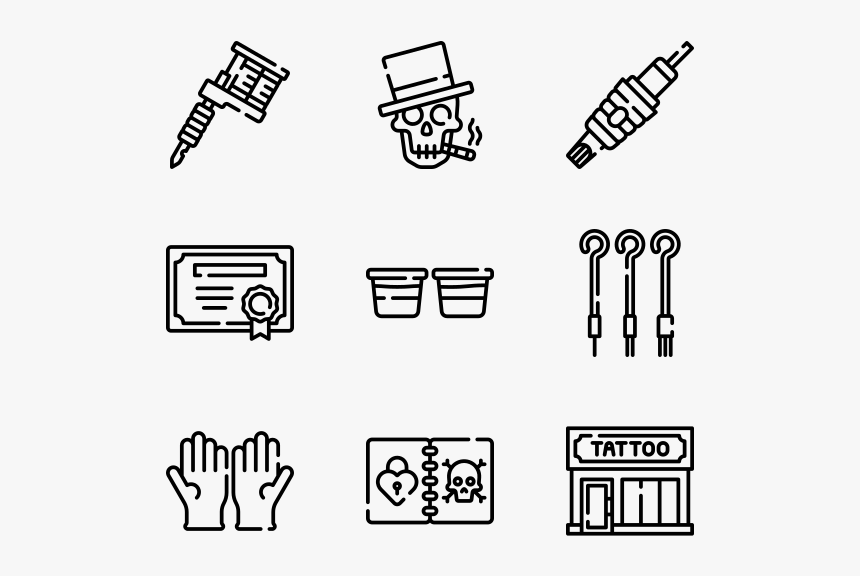 Rock And Roll Symbols, HD Png Download, Free Download