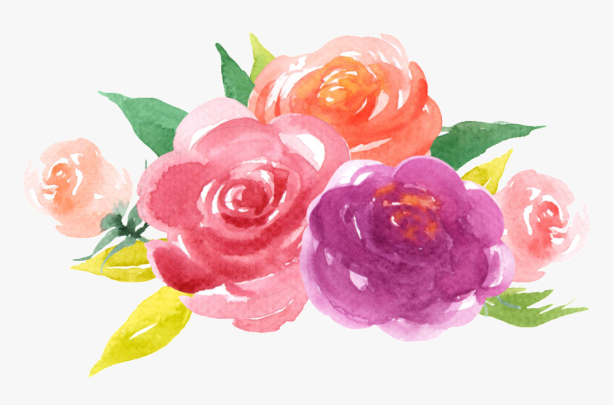 Transparent Mano Png - Ramo De Flores Pintado Png, Png Download, Free Download