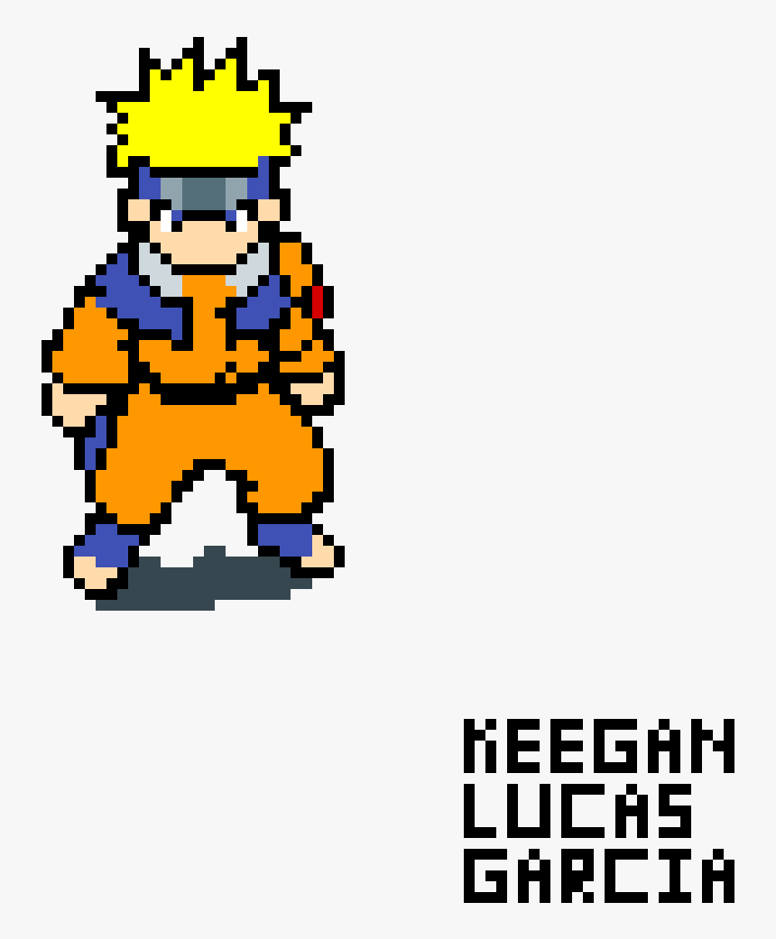 Naruto Uzumaki , Png Download - Naruto Pixel Art Png, Transparent Png, Free Download