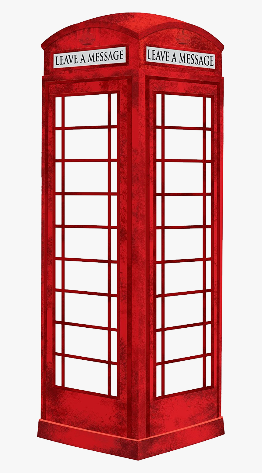 Phone Booth Png Image - London Telephone Booth Drawing, Transparent Png, Free Download