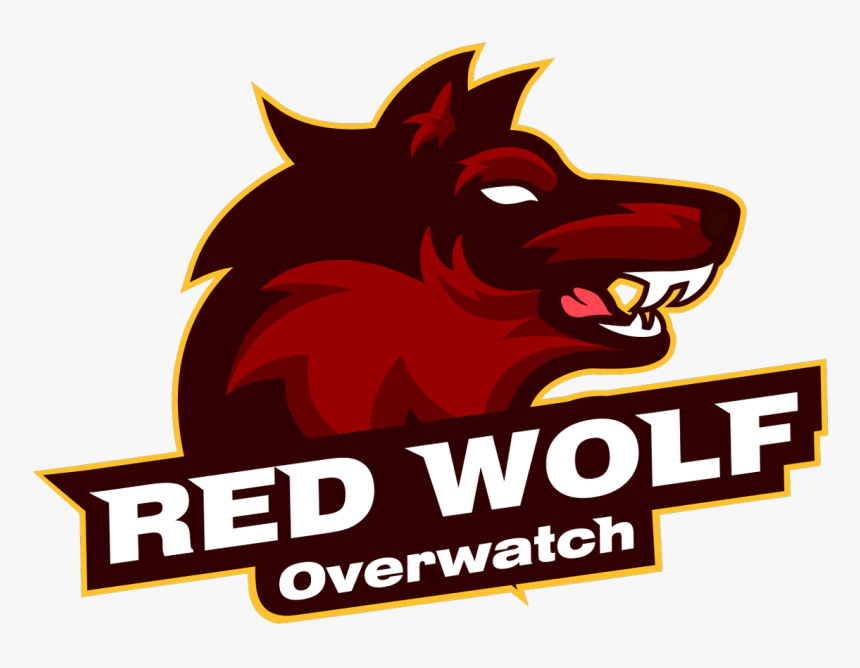 Red Wolf Esports On Twitter - Cartoon, HD Png Download, Free Download