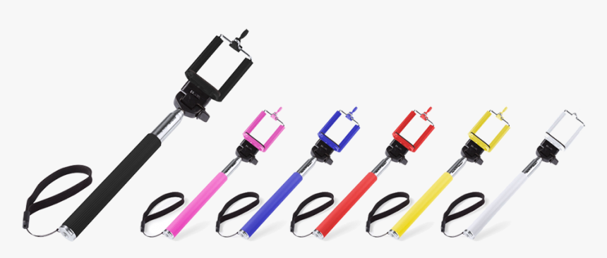Coloured Selfie Stick - Monopod 4625, HD Png Download, Free Download
