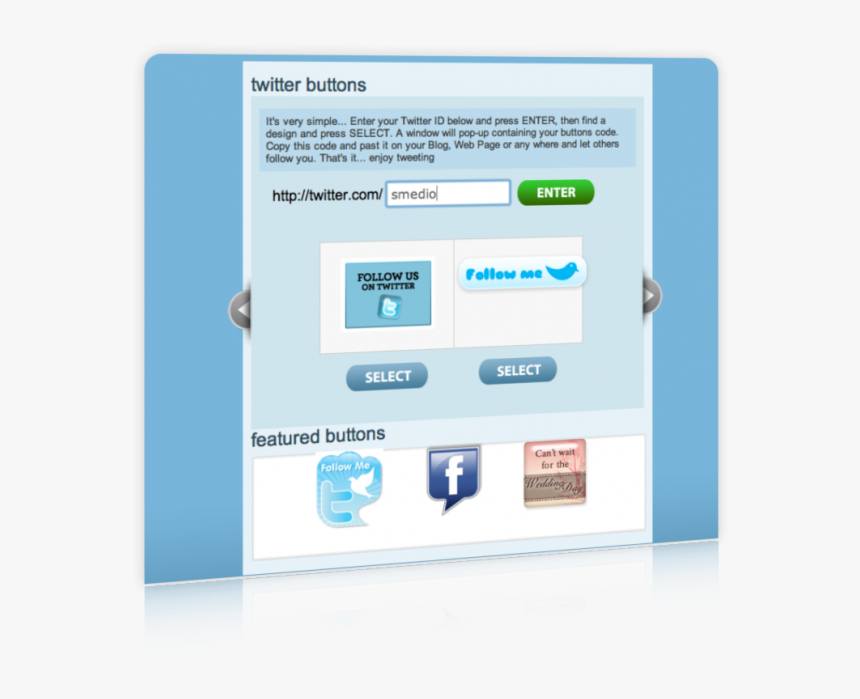 Twitter Button Png, Transparent Png, Free Download