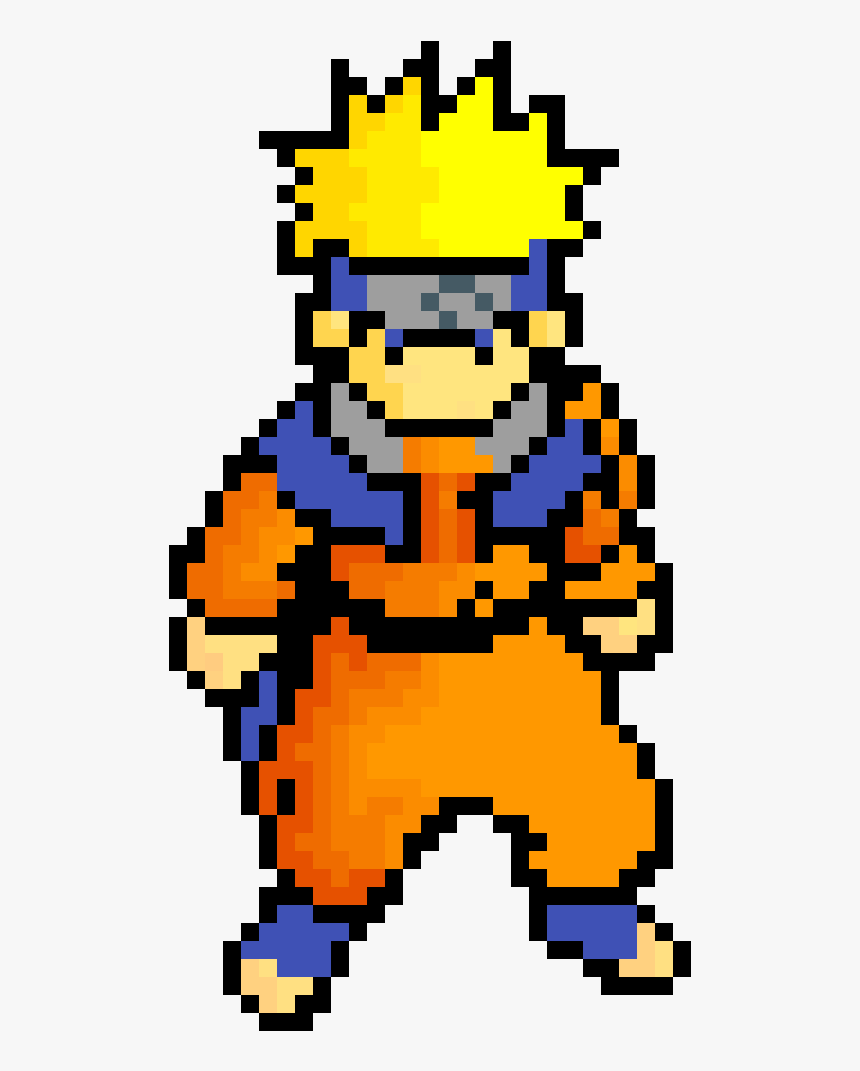 Naruto Pixel Art Png Transparent Png Kindpng