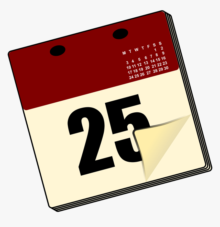 Planning Calendar, Date, Desk, Office, Organizing, - Calendar Clip Art, HD Png Download, Free Download