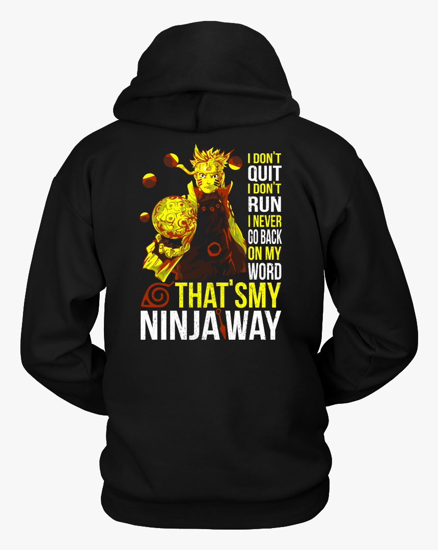 Naruto Uzumaki Ninjaway Unisex Hoodie T Shirt - 5 Things I Like Almost As Much, HD Png Download, Free Download