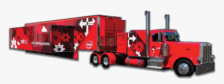 Red Hat Truck, HD Png Download, Free Download