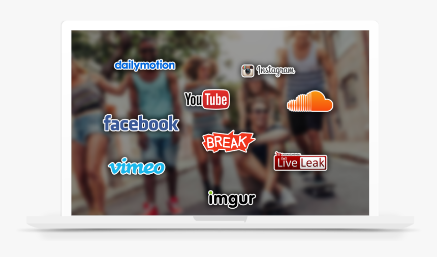 Convert And Download Youtube, Facebook, Instagram - Facebook Vimeo Youtube, HD Png Download, Free Download