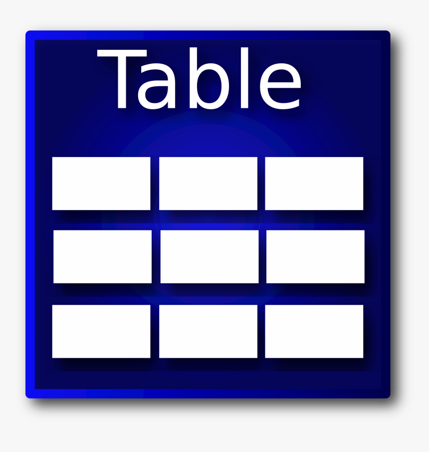 Db Tables Clip Arts - Parallel, HD Png Download, Free Download