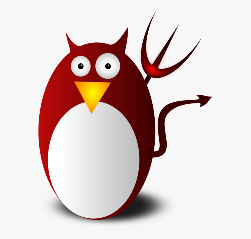 Owl,flightless Bird,beak - Linux Spyware, HD Png Download, Free Download