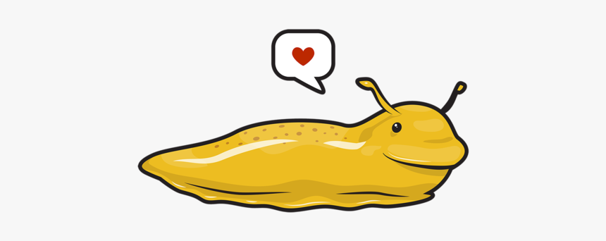 Optimized Banana Slug Hq Cliparts - Banana Slug Clipart, HD Png Download - ...