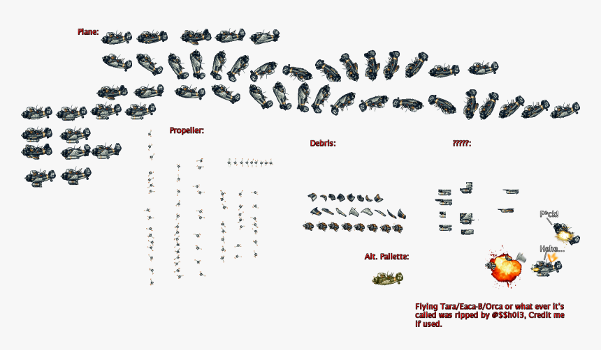 Click For Full Sized Image Flying Tara - Metal Slug Flying Tara, HD Png Download, Free Download