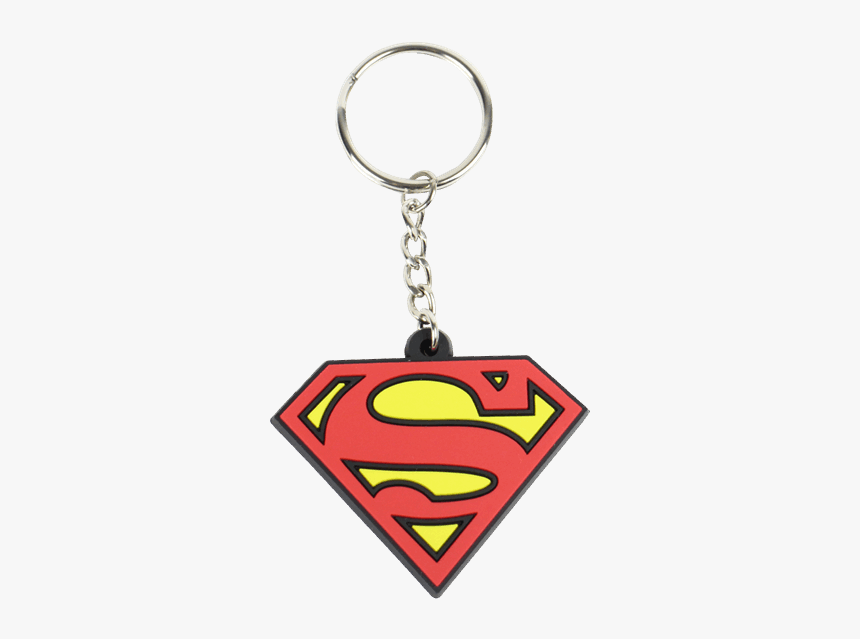 Noble New Official DC Comics Superman Stainless Steel Logo Keyring Keychain 