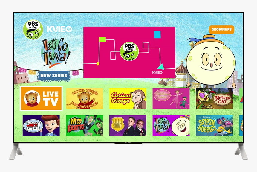 Pbs Kids App On Tv With Apple Tv - Pbs Kids, HD Png Download, Free Download