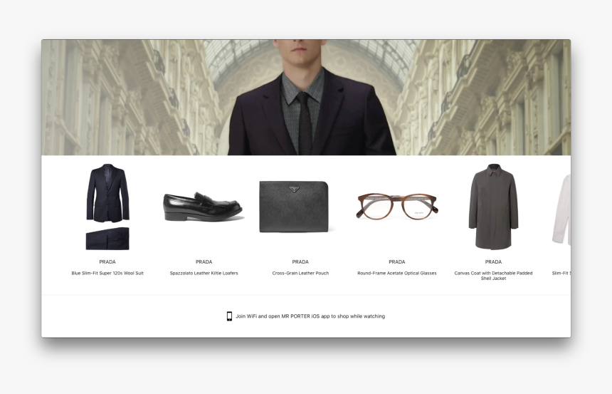 Mr Porter App Apple Tv - Mr Porter Apple Tv, HD Png Download, Free Download