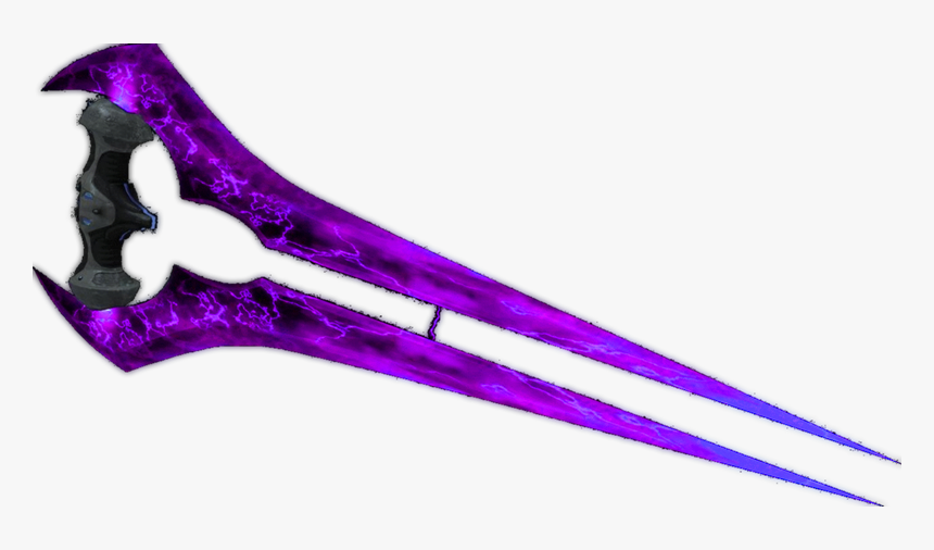 Buster Blade - Halo Purple Energy Sword, HD Png Download, Free Download