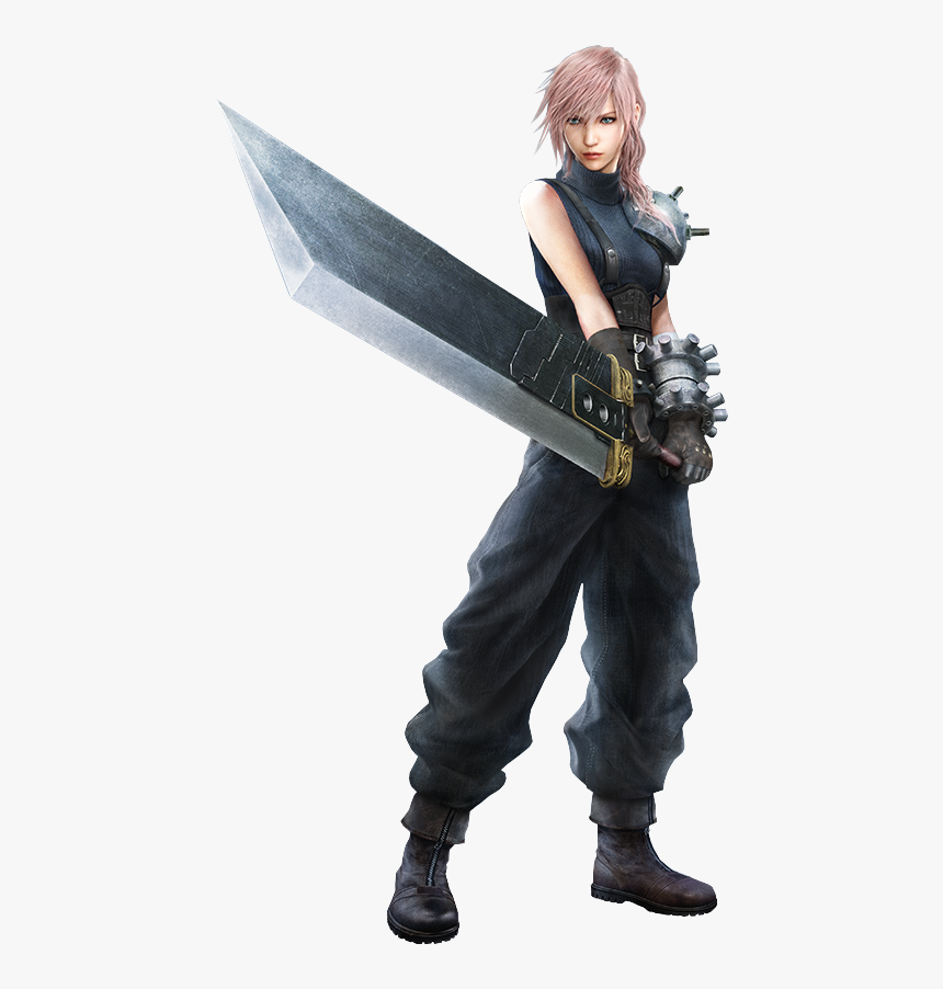 Lightning Final Fantasy Soldier, HD Png Download, Free Download