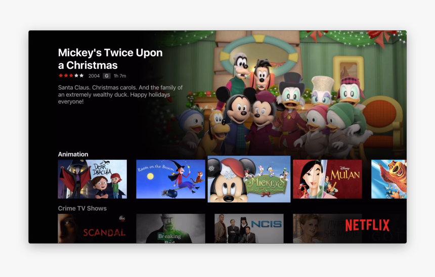 Apple Tv - Apple Tv 4 Netflix, HD Png Download, Free Download