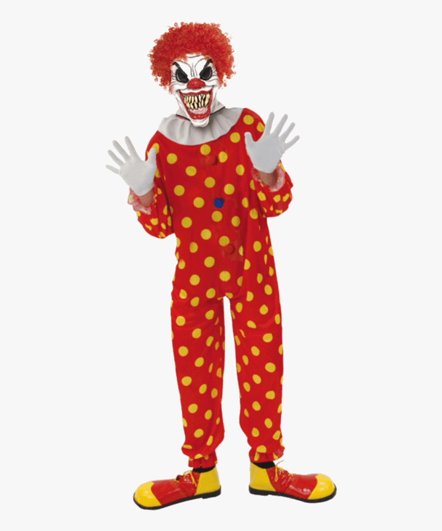 Killer Clown Png - Clown Outfit, Transparent Png, Free Download