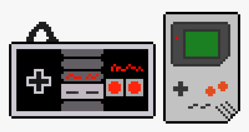 Transparent Console Png - Game Console Pixel Art Png, Png Download, Free Download