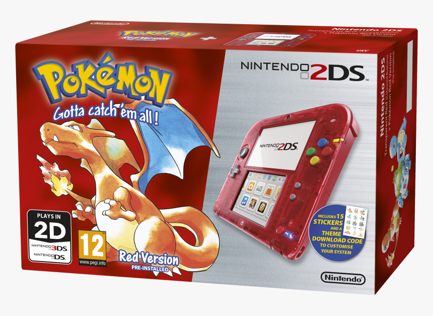Nintendo 2 Ds Pokemon, HD Png Download, Free Download