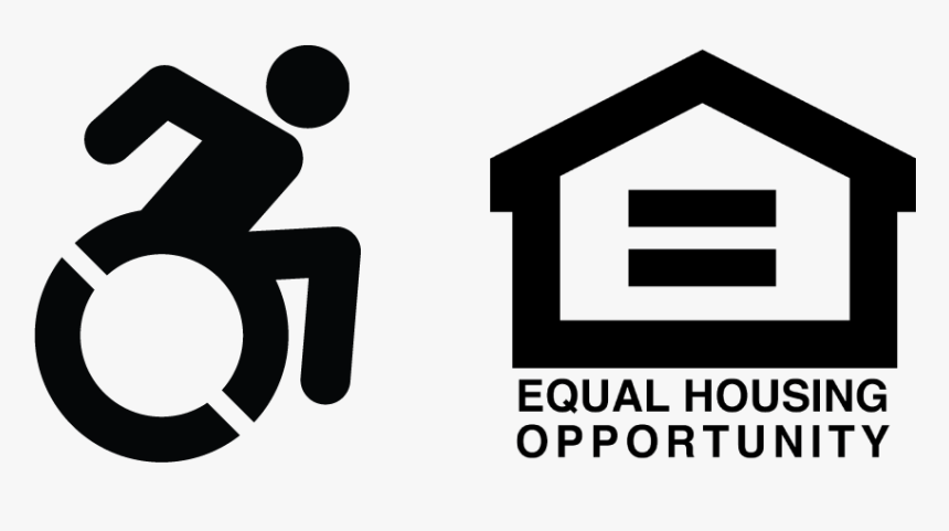 Equal Housing Opportunity Png - Handicap And Fair Housing Logo, Transparent Png, Free Download
