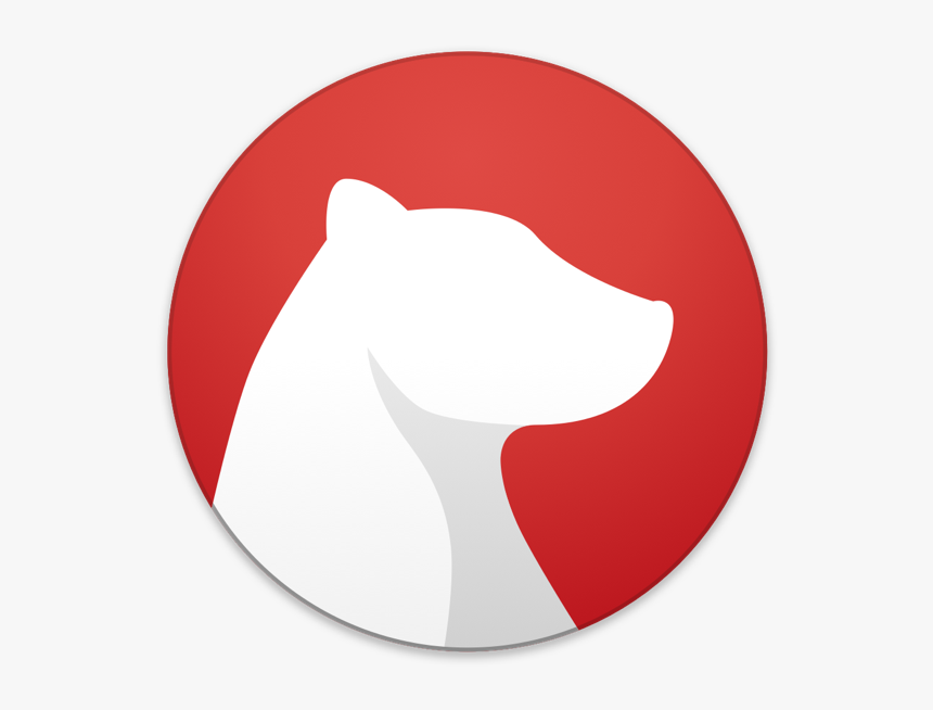 Bear On The Mac App Store - Bear App Icon, HD Png Download, Free Download