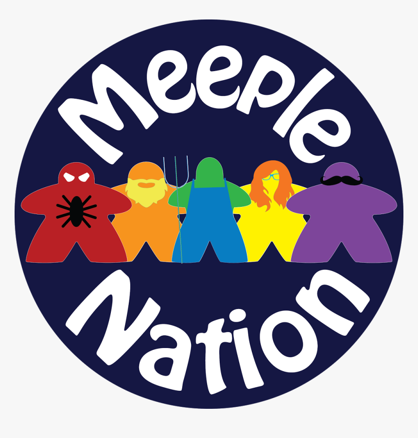Meeplenation2016round - Logo Board Game, HD Png Download, Free Download