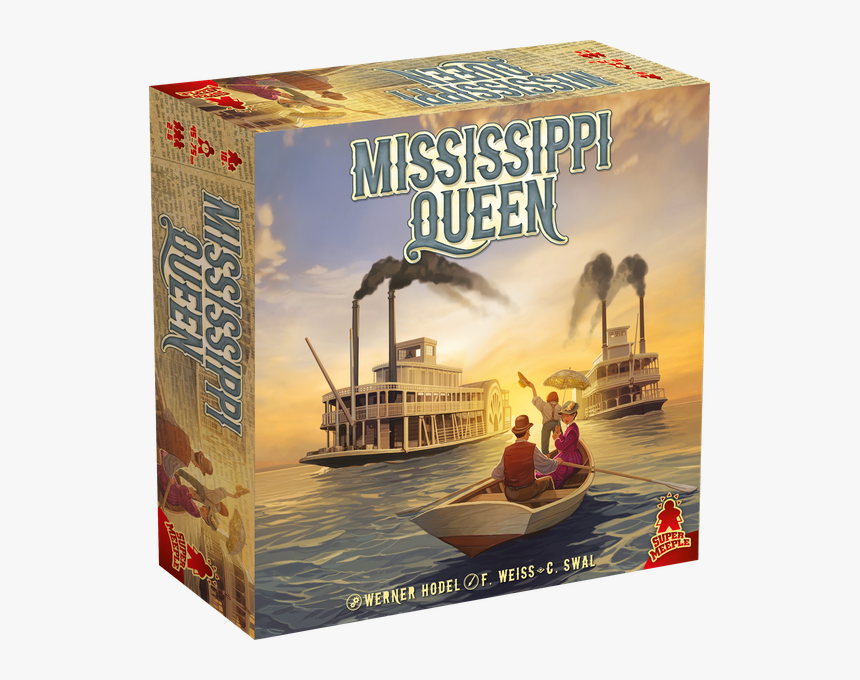 Mississippi Queen Super Meeple, HD Png Download, Free Download