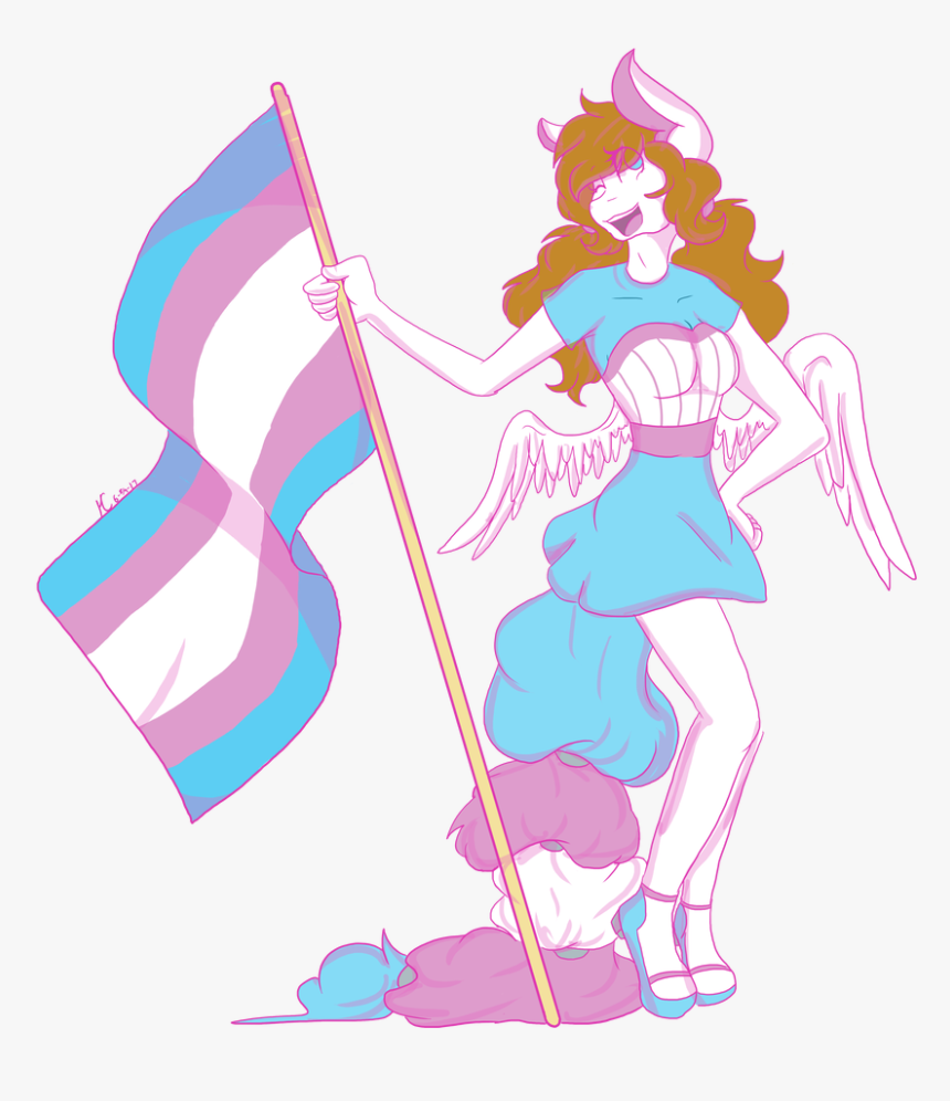 Pride Moth Transgender Wins - Transgender Art, HD Png Download, Free Download