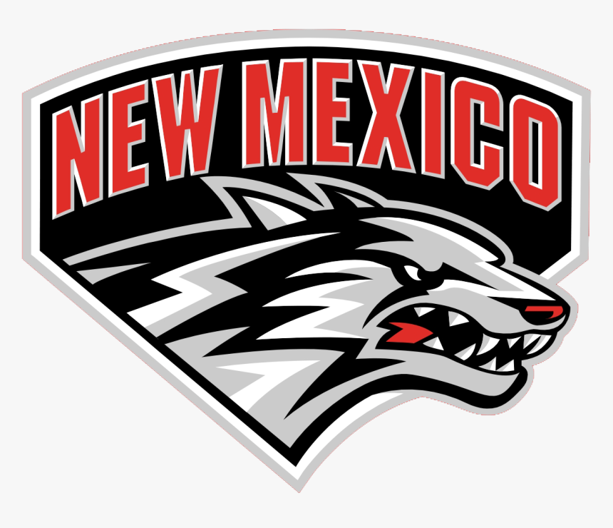 New Mexico Logo Png Graphic Royalty Free Library - New Mexico Lobos, Transparent Png, Free Download