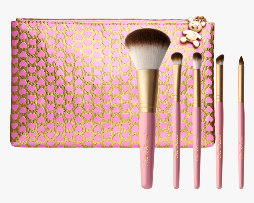 Pro-essential Teddy Bear Hair Brush Set - Too Faced Brushes Set, HD Png Download, Free Download