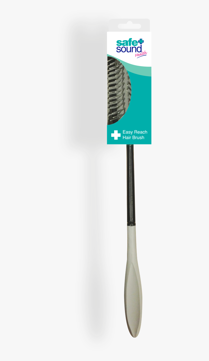 Safe And Sound Health Long-handled Hair Brush - Safe Sound Health, HD Png Download, Free Download