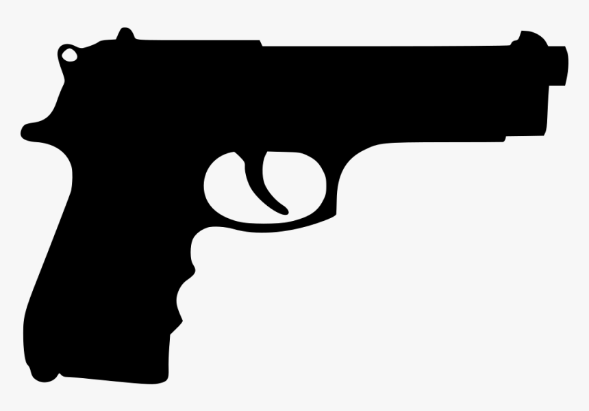 Game Terrorist - Pistol Silhouette, HD Png Download, Free Download