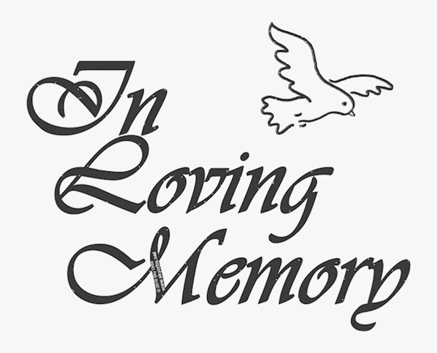 Transparent In Memory Png - Loving Memory Transparent Background, Png Download, Free Download